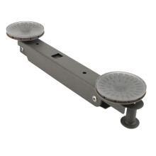 Ausziehbarer Wand-Trockner aus Stahl 413g Grau Carbonstahl