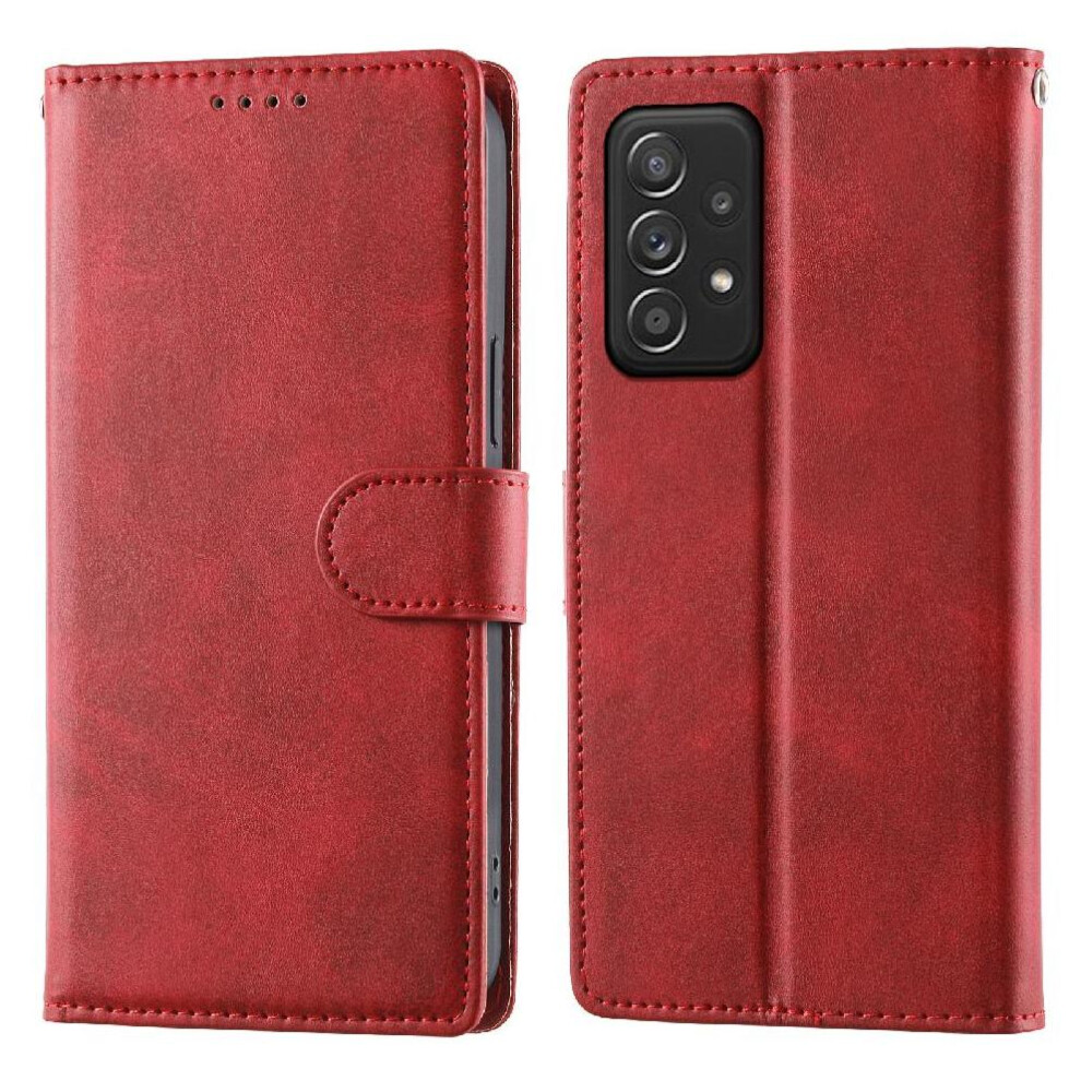 () Flip Case For Samsung Galaxy A52 5G Leather Case Wallet Card Slots 764563252305