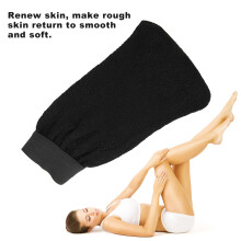 Natural Plant Fiber Bath Glove - Rough Body Scrubber, 21.5x13cm