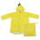 Yellow Dinosaur Raincoat for Children PVC 4