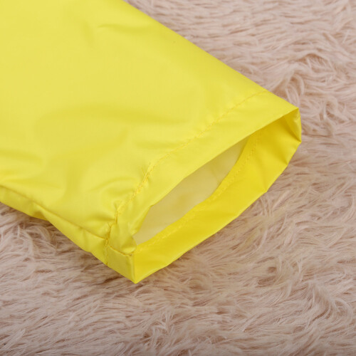 Yellow Dinosaur Raincoat for Children PVC 2