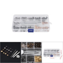 Press Stud Snap Button Fasteners 40 Sets 10mm with Setting Tool for Clothes