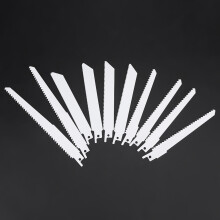 10pcs High Carbon Steel Reciprocating Saw Blades Set for Wood Metal Plastic