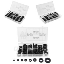 Soft Plastic Grommet Wire Ring Kit 180 pcs Electrical Seal Gasket Assortment