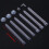 Aquarium Bubble Diffuser Plastic Air Vent Bar Transparent 12cm 5