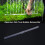 Aquarium Bubble Diffuser Plastic Air Vent Bar Transparent 12cm 14