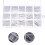 150 Pcs Stainless Steel Split Cotter Pins Kit M1 to M3, Rustproof 12