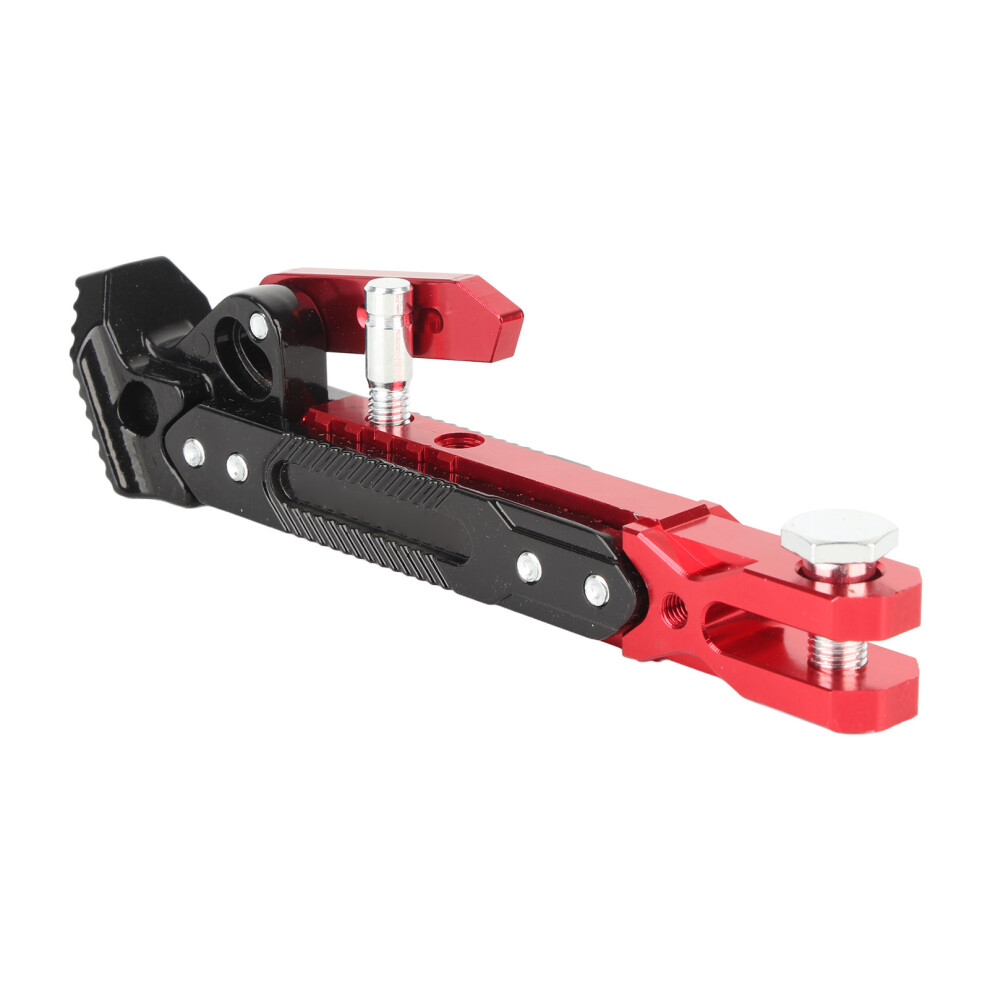 Universal Adjustable Foot Side Support For Nmax 125/155 21X5x4cm Red 7901392830226