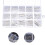 150 Pcs Stainless Steel Split Cotter Pins Kit M1 to M3, Rustproof 10