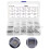 150 Pcs Stainless Steel Split Cotter Pins Kit M1 to M3, Rustproof 16