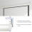 2Pcs Projector Curtain Hanger Projector Screen L-Bracket Mounting Hanger Holder Adjustable Extension Mount Stand 10
