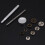 50 Sets 17mm Copper Snap Buttons with Setting Tool for Leather DIY 10