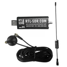 For RTL-SDR Blog V4 R828D RTL2832U 1PPM Tcxo Sma Rtlsdr Software Defined Radio Receiver with Multipurpose Antenna