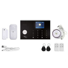 Tuya Wireless WIFI Home Burglar Alarm Security Protection System GSM+4G Anti-Theft Alarm Home Alarm System US Plug