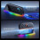 2 Pack for   2 Joy Con Left Right Gamepad Desktop RGB Mouse Holder Game Controller Mouse Grip for  A 2
