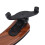 Adjustable Violin Shoulder Rest for 3/4 and 4/4 Sizes, Brown/Black 12