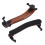 Adjustable Violin Shoulder Rest for 3/4 and 4/4 Sizes, Brown/Black 9