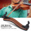 Adjustable Violin Shoulder Rest for 3/4 and 4/4 Sizes, Brown/Black 8