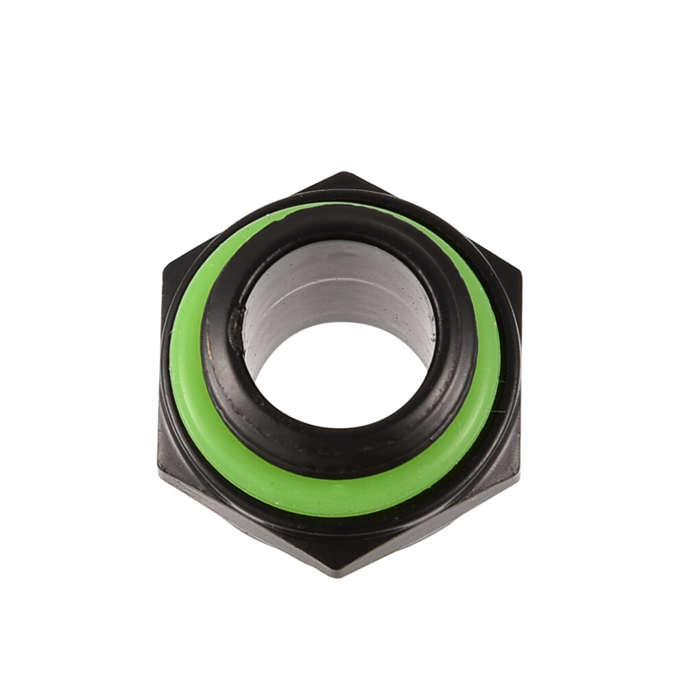 G1/4 Thread Hex Adapter 4-Piece Black 7340572479860