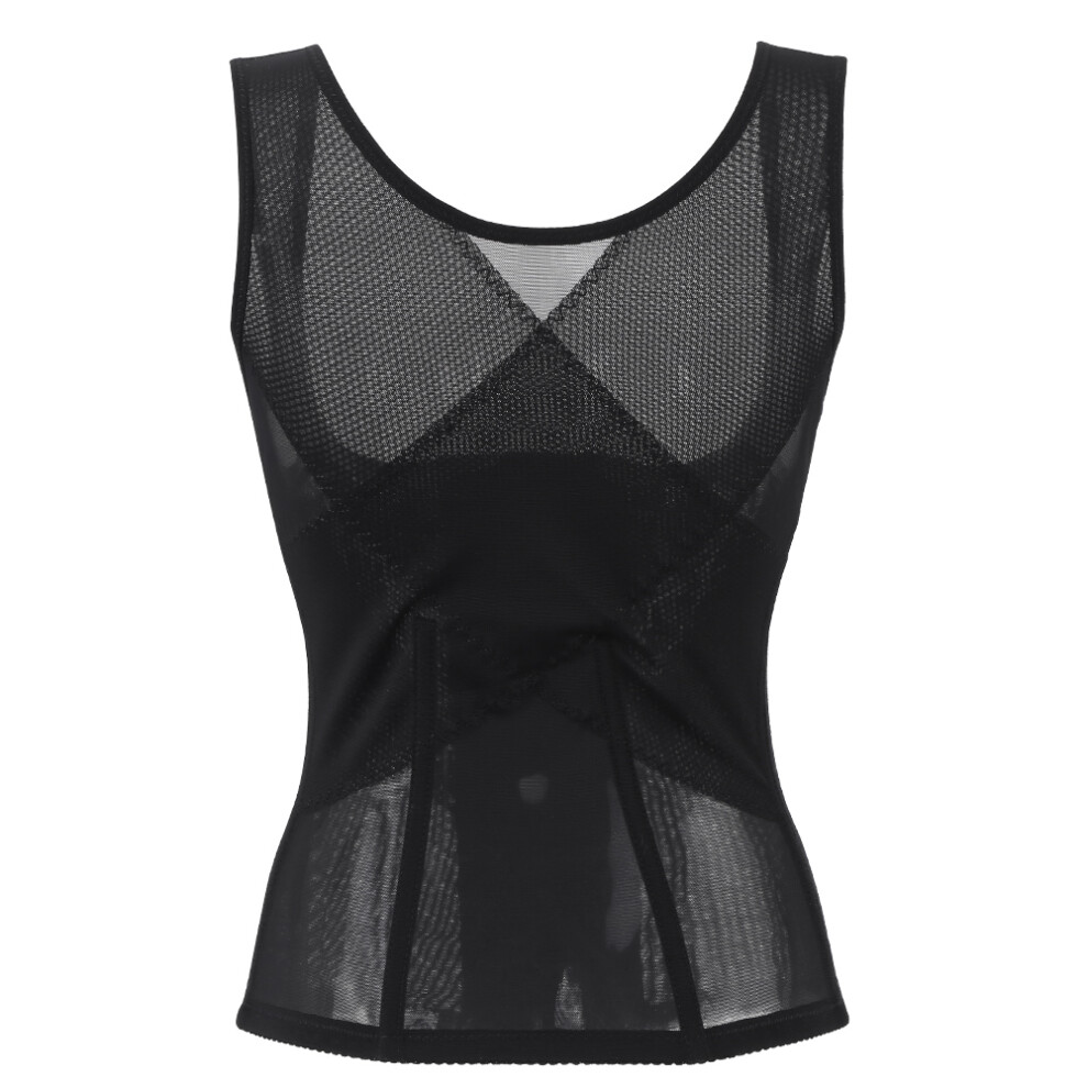 Black Women Slimming Vest Corset For Postpartum Postnatal Waist Body Recovery L