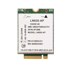 4G Mini Module LTE NGFF WWAN M.2 Card with GNSS & A-GPS, 150 Mbps