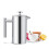 350ml Stainless Steel Double Wall Tea Press 1