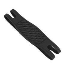 Men Women Sleeping Anti Snoring Belt Chin Jaw Support Strap Black 64x7.3cm