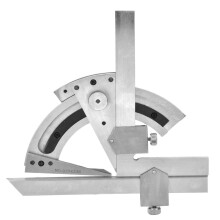 Universal Bevel Protractor 0-320 Carbon Steel Angle Gauge Tool