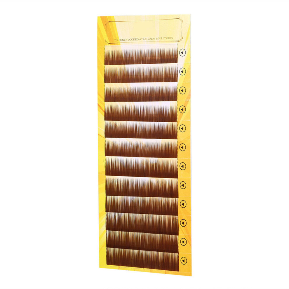 Brown Mixed Fake Eyebrow Fibre 5-8Mm