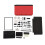 Nintendo 3DS XL Replacement Shell Kit with Buttons Red Version 2