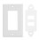 HDMI USB3.0 Wall Panel Dual Video Audio Socket Aluminium 2-in-1 Multimedia 2
