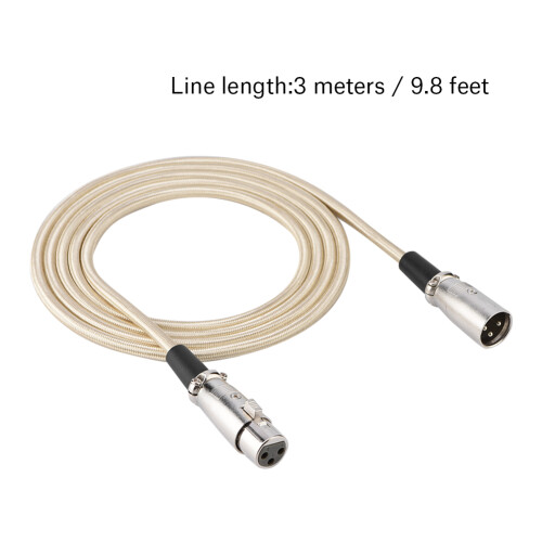 XLR Kabel 3m männlich weiblich 1