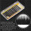 Mixed Black False Eyebrow Extensions, 5-8mm, Reusable, 12pcs 8
