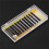 Mixed Black False Eyebrow Extensions, 5-8mm, Reusable, 12pcs 11