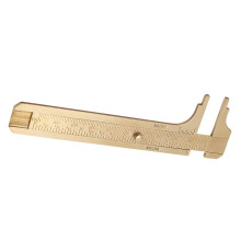 Brass Vernier Caliper 100mm Double Scale Sliding Gauge for Accurate Measurement
