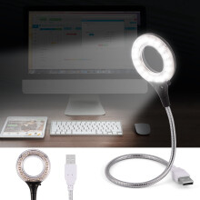 High Brightness USB LED Light Bulbs 18 Pack for PC/Laptop Black Portable