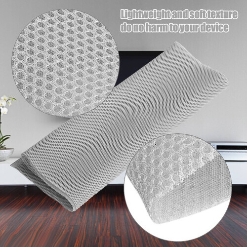 55 x 19.6in Gray Mesh Cloth for Speakers