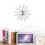 Elegant Silver Diamond Wall Clock, 30cm Modern Home Decor 11
