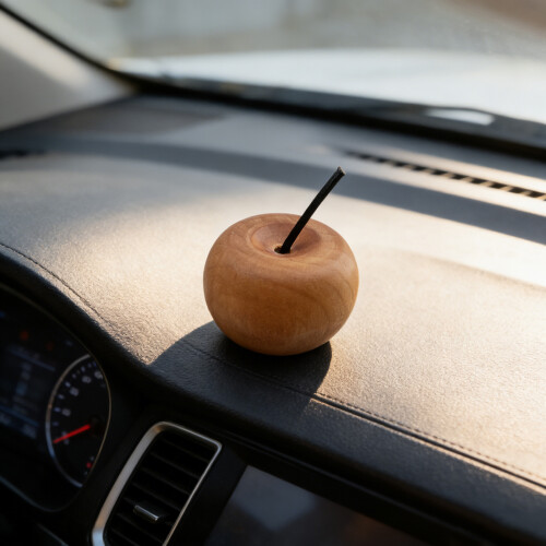 Apples Shape Essential Oil Diffuser Natural Wooden Scented-2 2