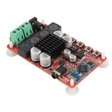 TDA7492 50Wx2 Digitale Tweekanaalsversterkermodule Stereo AMP-Kaart met CSR8635 V4.0-Ontvanger en Microfoon