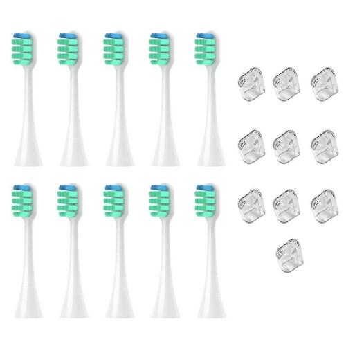 Pour le remplacement de la brosse à dents électrique EW-DC01, têtes blanches