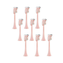 9PCS erstatningshoder for børstehoder for V1 V2 X3 X3U X5 D2 D3 SOOCARE Sonic elektrisk tannbørstehode mykt