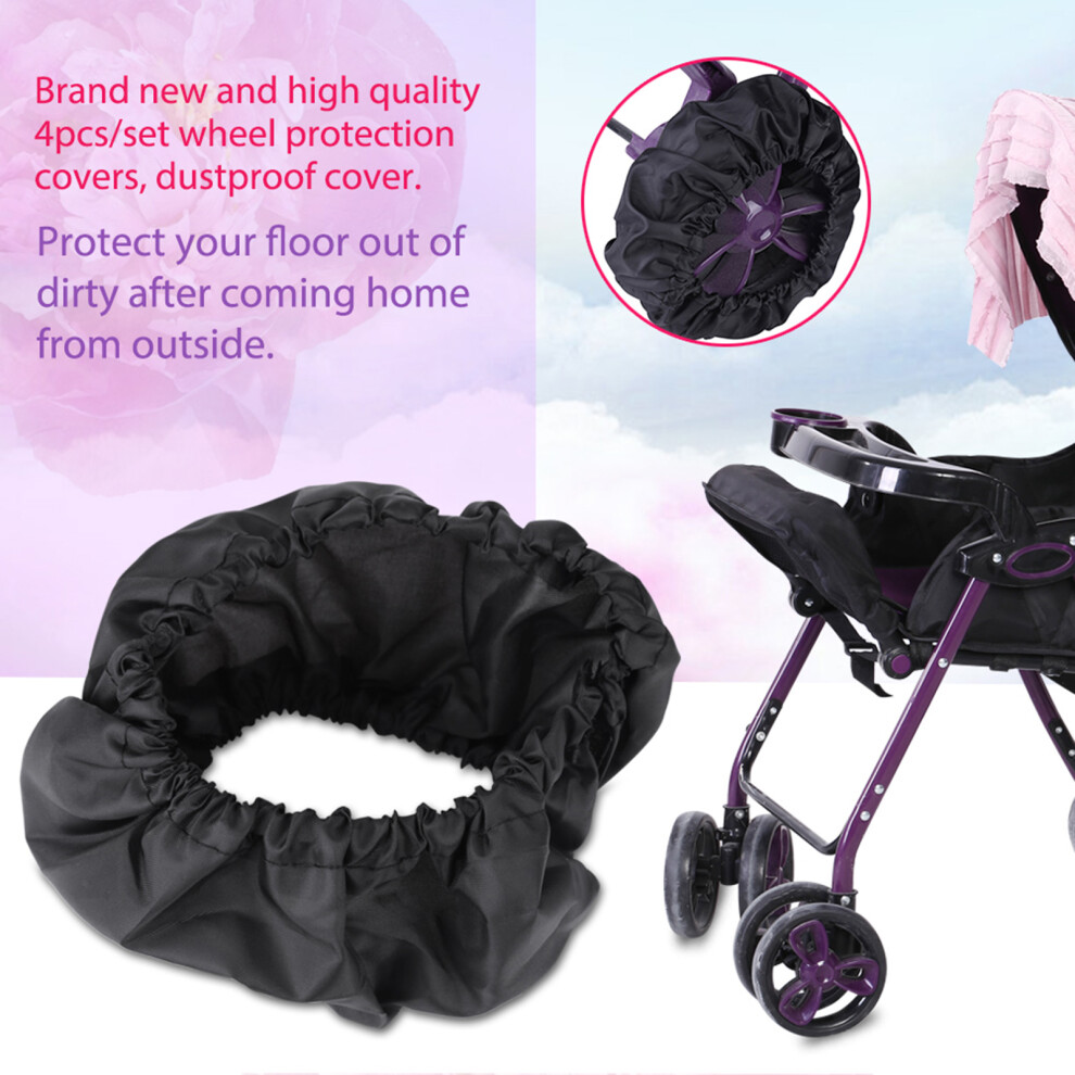 4 Wheel Protection Covers for Baby Stroller