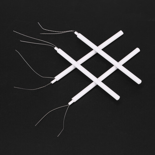 10pcs Ceramic Soldering Iron Heating Elements 20W 8.3x0.4cm 2