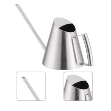 Mini 400ml Stainless Steel Watering Can Indoor & Outdoor Garden Tool Brushed