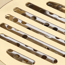 Square Brass Floor Drain Waste Grate Shower