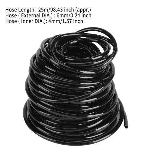 25m Self Watering Drip Irrigation Kit with Timer, 6mm Hose 2
