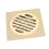 Square Brass Shower Drain Grate Floor Waste 8