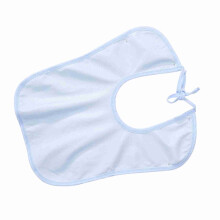 12 x 16 inch Waterproof Bamboo Fiber Adult Elder Mealtime Bib Protectors