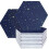 12-pakning Starry Sky Hexagon akustiske paneler, lydisolerende polstring, lydabsorberende panel til akustisk behandling i studiet 4